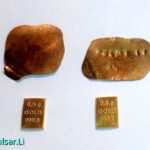 Goldelektrode - gepresstes Plättchen 0.5g
