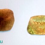 Gepresste Goldplättchen Elektroden