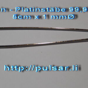 Reinste Platinelektroden 99,99%