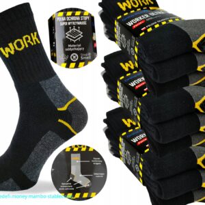 Arbeitssocken dick und stark, Baumwolle