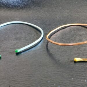 Lakovsky Ringe aus Zink und Kupfer