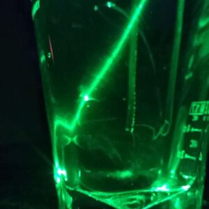 Grüner Laser - laser vert