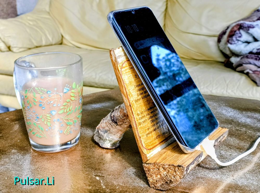 Pulsar Handy Gestell | Wooden Phone Holder , 2 – Bild 3